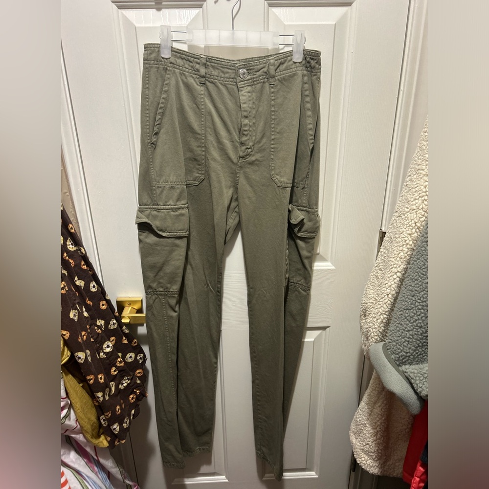 Zara green cargo pants